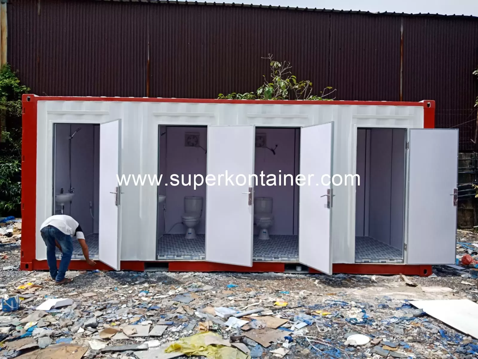 jual container toilet wc umum